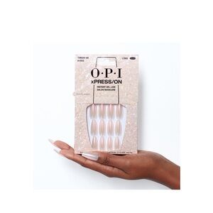 OPI xPRESS/ON Gel-Like Nails 💅 Throe Me Kiss